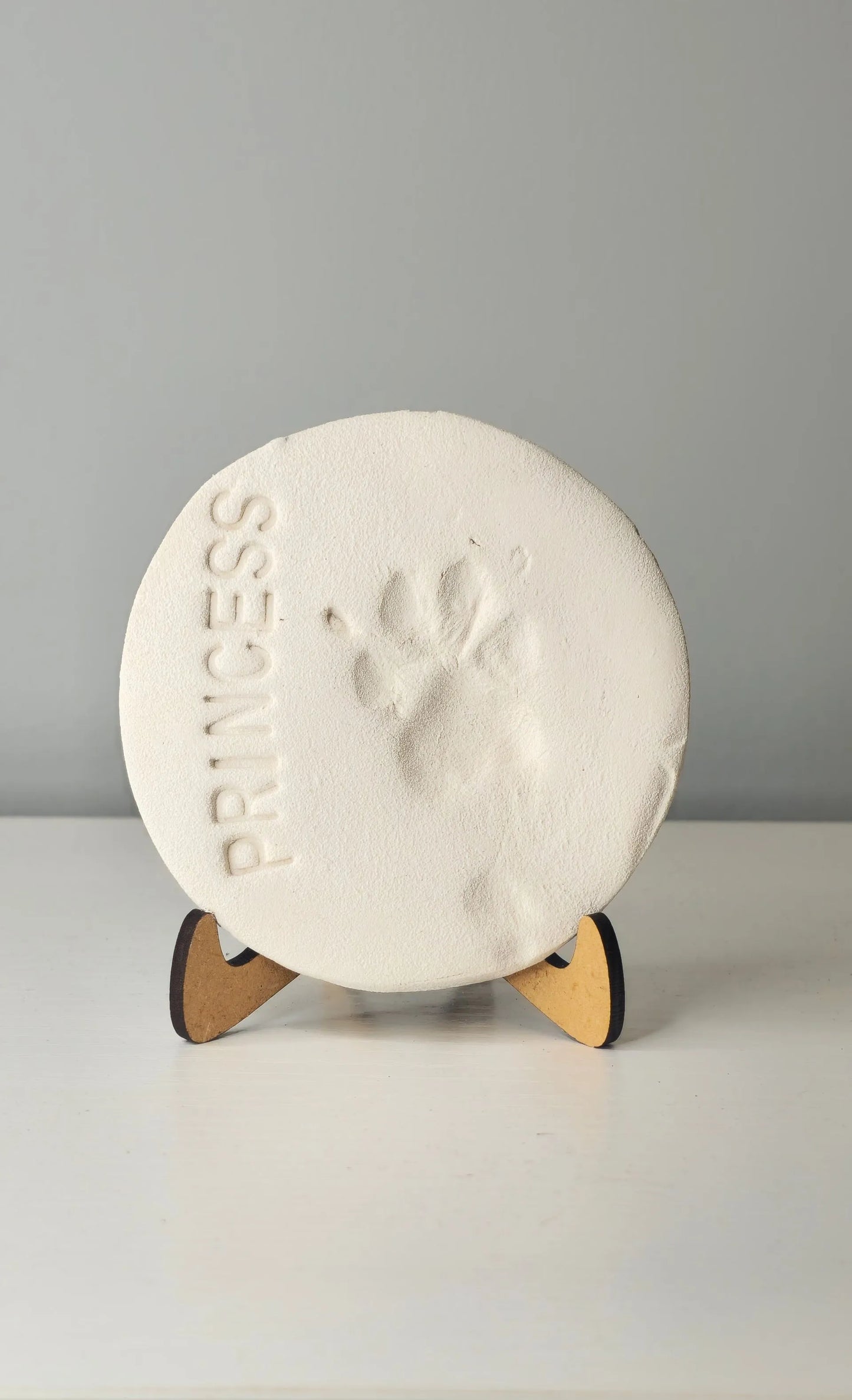 Clay Paw Print